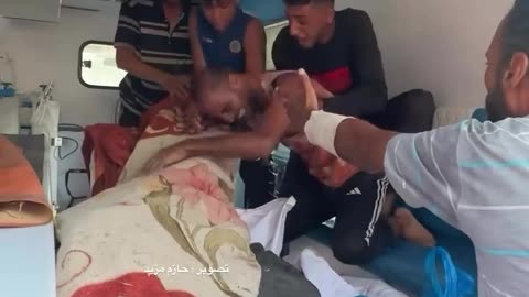 The scene from Gaza… the occupation continues its aerial and ground bombardment