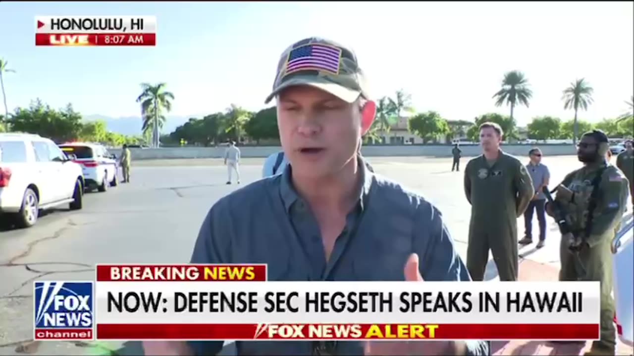 Hegseth- my job is to update our team in real time