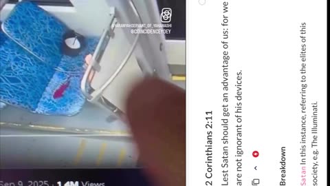 Be not ignorant of Satan’s devices (schemes/tricks) | The woman on bus was NOT MURDERED