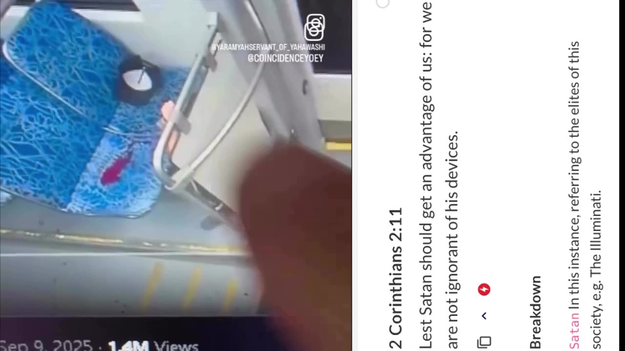Be not ignorant of Satan’s devices (schemes/tricks) | The woman on bus was NOT MURDERED
