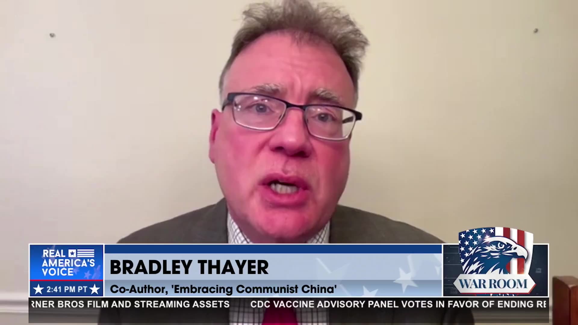 THAYER DETAILS THE CHANGE IN THE NATIONAL SECURITY STRATEGY