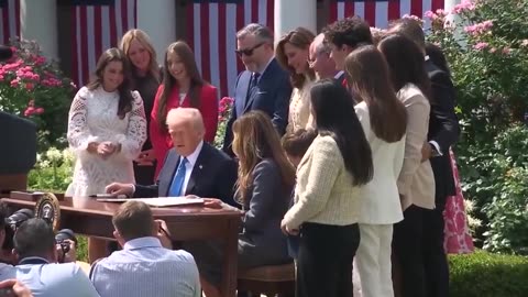 President Donald J. Trump has officially signed the Take It Down Act into law