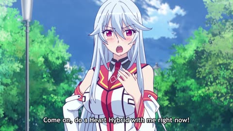 Anime-girl and boy on a date