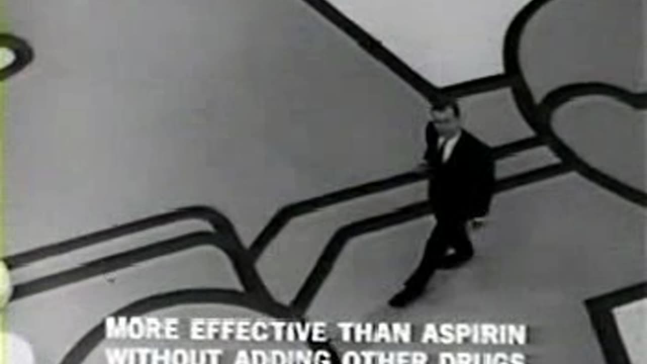 Commercial - Bufferin 1965 w Joseph Cotten