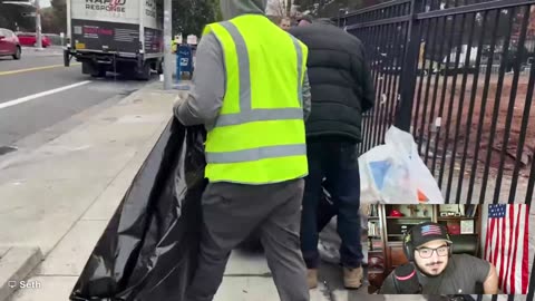 #ANTIFA Camp Getting Cleaned Up In #Portland Near #icedcoffee Building
