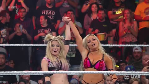 Bliss & Morgan vs Doudrop & Nikki ASH— Money in the Bank Qualify Match: Raw, June 13, 2022 @wwefree