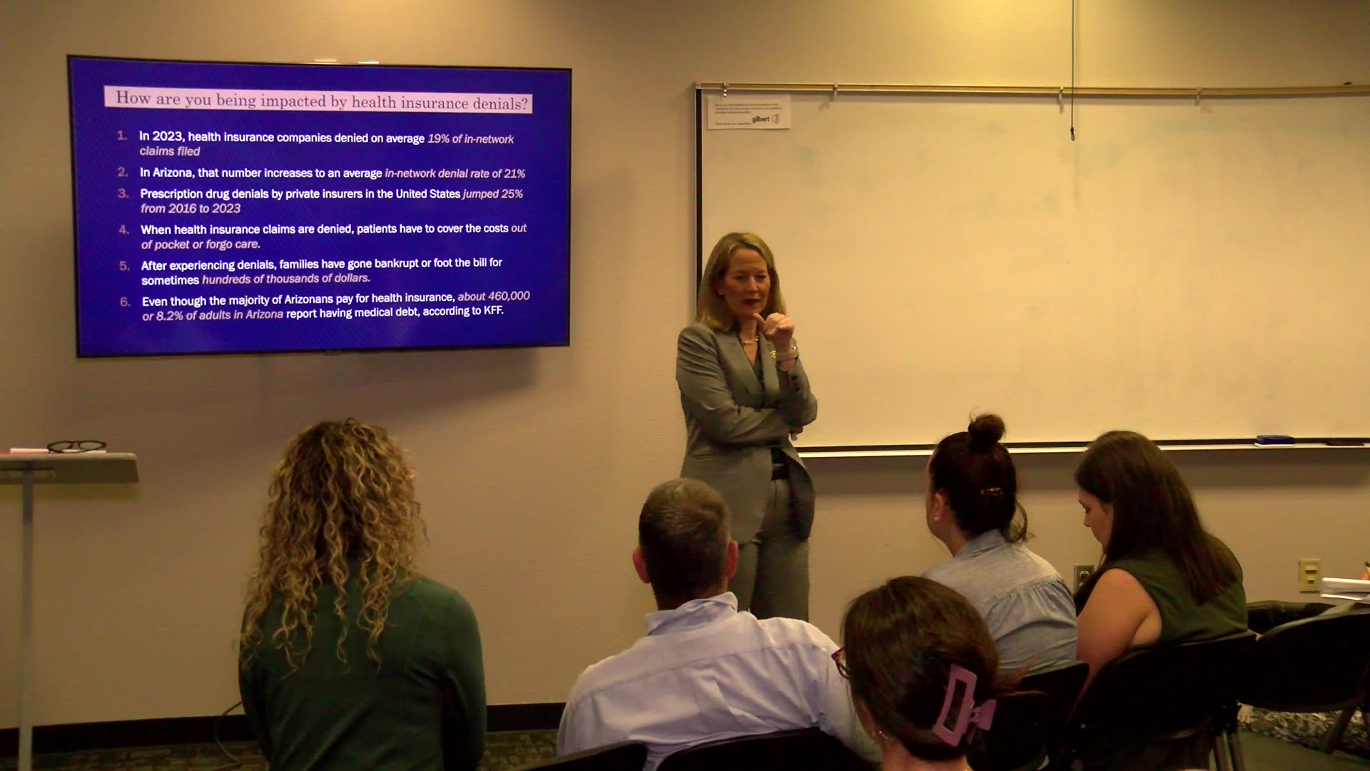 3 AZ Attorney General Kris Mayes Held Health Insurance Denials Town Hall Q&A