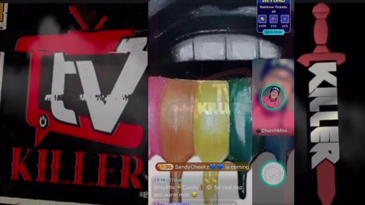 MS TERESA GETS CHECKED BY CHURCH MS IN TIARA LIVE