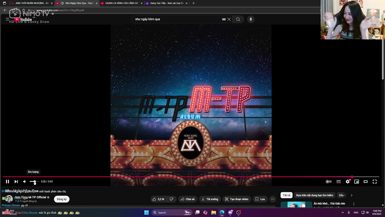 9/4/2025 - Hằng Đàm buổi stream cuối cùng tại Nimo