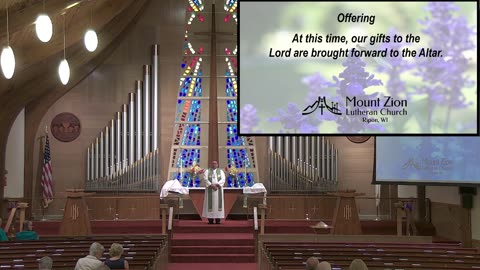 Mt. Zion Lutheran Church (WELS), Ripon, WI 8-10-25