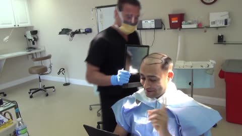 Dr. Brett Bolton: Amir’s Hair Transplant Suture Line – Part 3