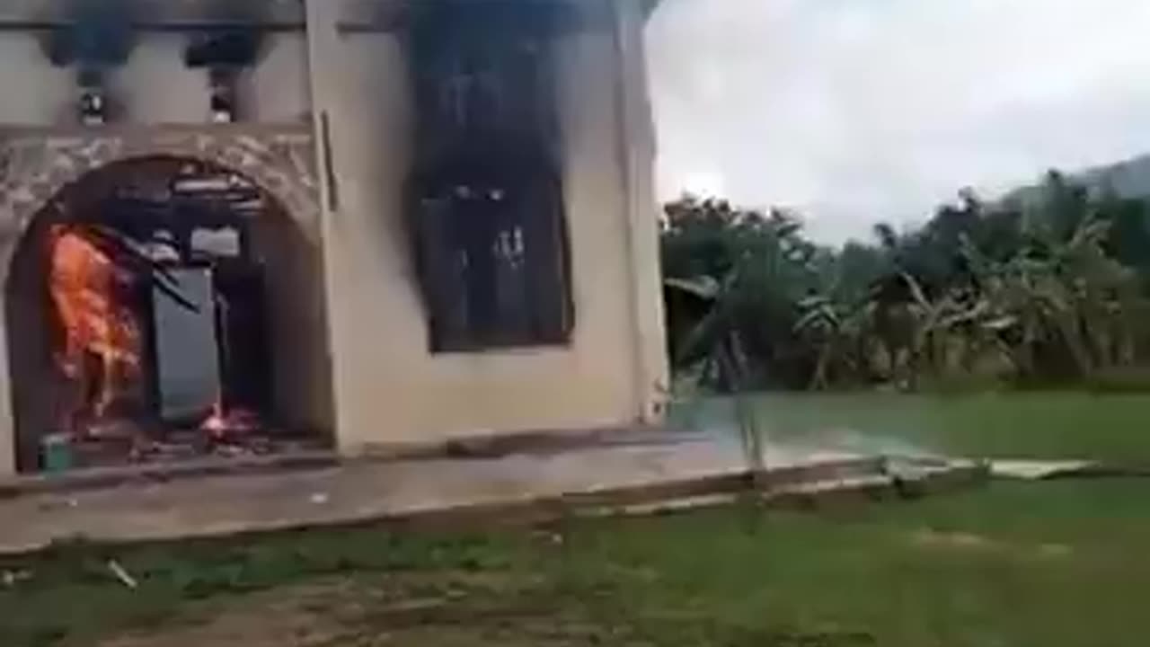 Churches around the world continue to burn. Who knows why.