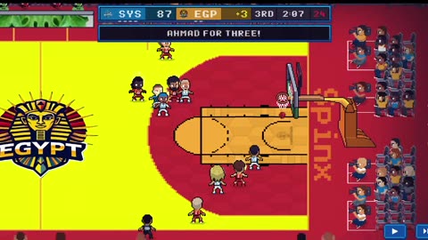 Green Hoopland Season 2: Rival week day 29 (15-9) Sydney Sharks @ (15-8) Egypt Pharaohs