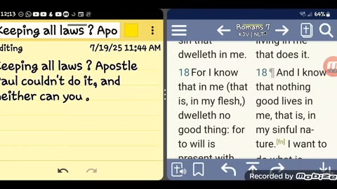 Keeping all laws ? Apostle Paul couldn't do it, and neither can you .