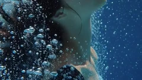 The video is made with AI, it may be artificial