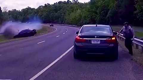 BMW car smashed 👌