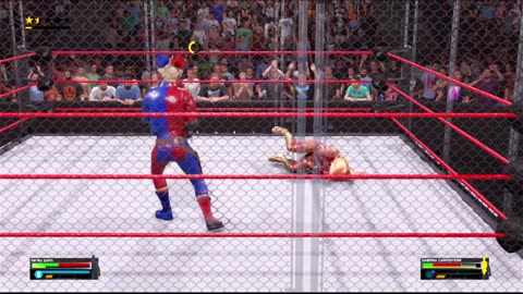 WWE2k25 Gameplay Harley Qyinn Vs Sabrina Carpenter DC Comics Villian VS Pop Princess
