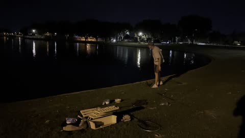 Night Catfishing with my Dad
