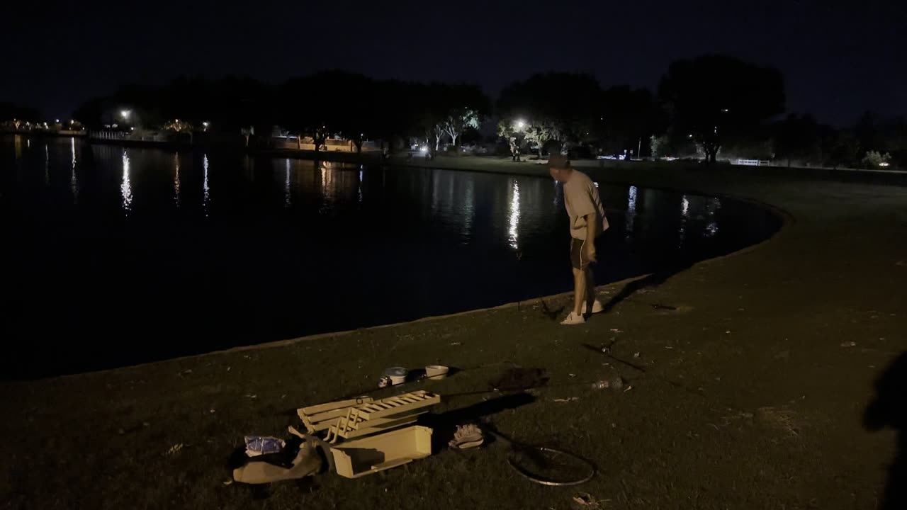 Night Catfishing with my Dad
