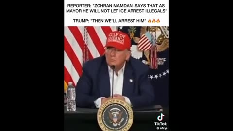 Tump on Mamdani ;)
