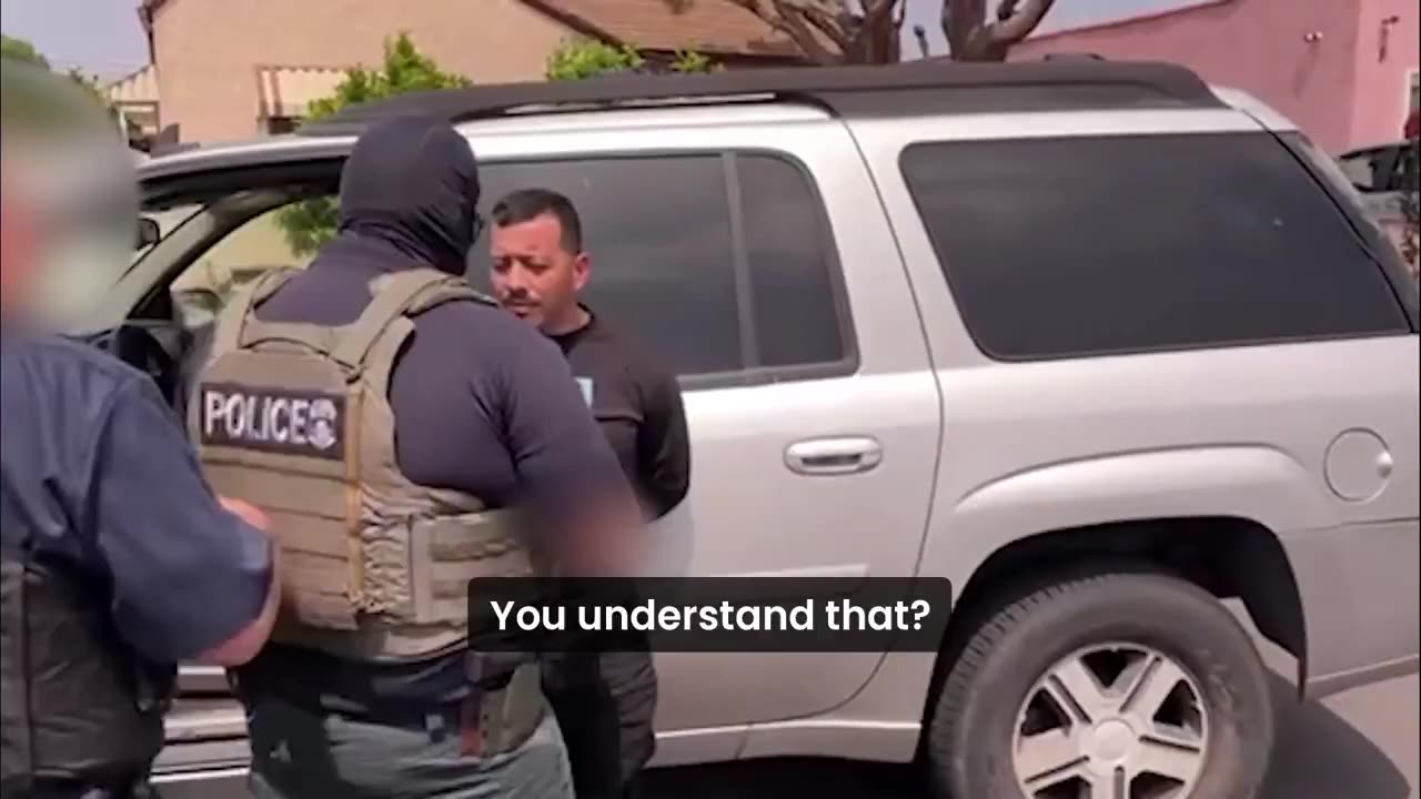 ICE arrests activist for tailing, swerving to try and hit them