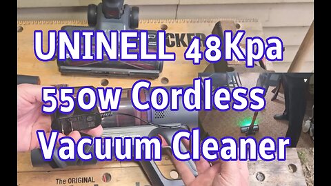 UNINELL 48Kpa 550W Cordless Rechargeable Vacuum Cleanerw