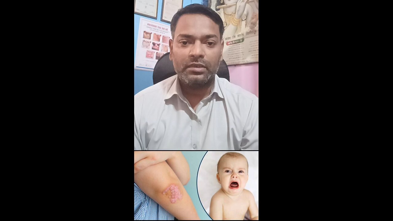 बच्चों में सामान्य त्वचा के रोग का इलाज ।