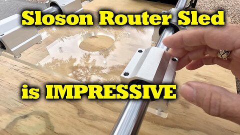 This Sloson Router Sled is IMPRESSIVE