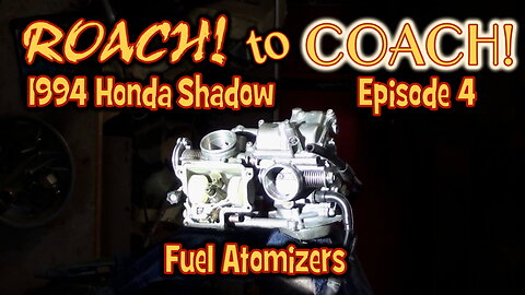 RTC 1994 Honda Shadow Episode 4 Carburetor Rebuild