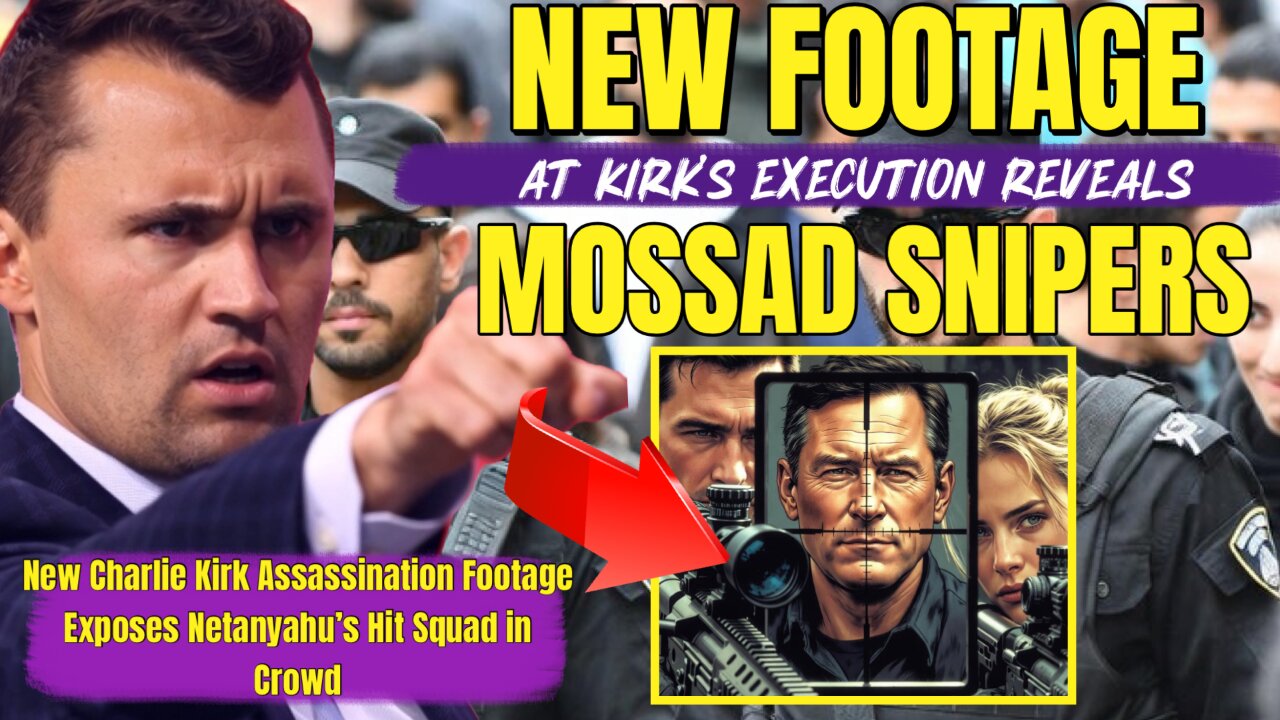 The Awake Nation 11.10.2025 New Footage At Kirk's Execution Reveals Mossad Snipers