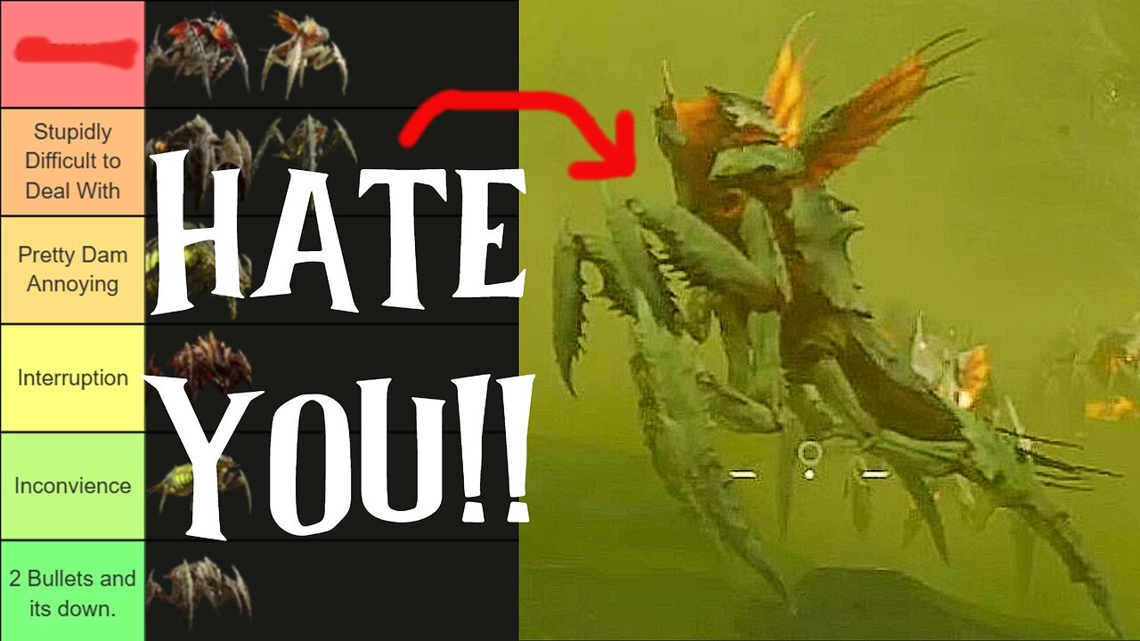 Annoying Terminids Tier Lists-Helldivers 2