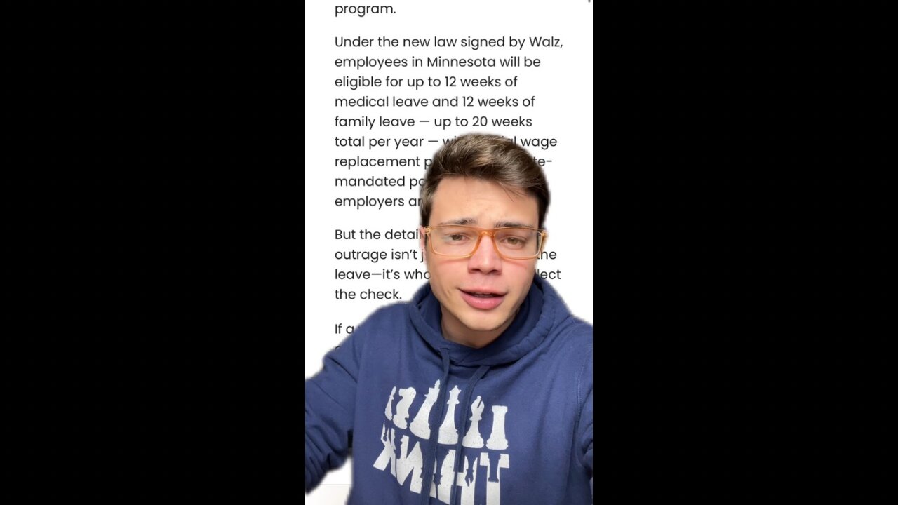 Victor Reacts: Enjoy Paying Illegals to Do Nothing Minnesota