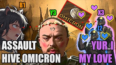 HIVE ASSAULT OMICRON HELLDIVE - Yure My Love #gamergirl #vtuber #helldivers2