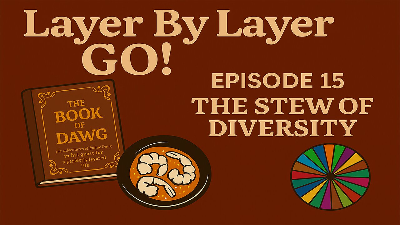 Layer By Layer GO! Ep. 15 – The Stew of Diversity | Book of Dawg Series
