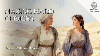 Great Texts of The Bible: God's Will | Ruth 1 | Pastor William Hixson