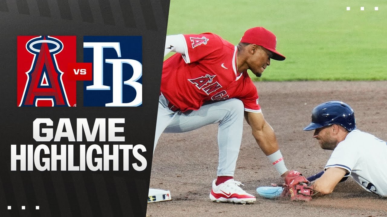 Angels vs. Rays Game Highlights (4/8/25) | MLB Highlights