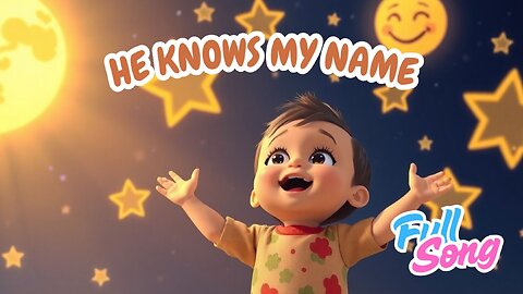 He Knows My Name 🕊️ | Gentle Gospel Song About God’s Deep Love for You