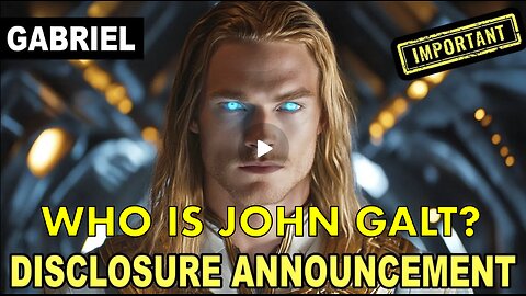 VERY Excited 2 Announce Disclosure AnnouncemenT..." Archangel Gabriel . SGANON, WHO IS JOHN GALT?