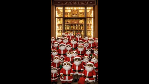 Elf cats getting ready for Christmas