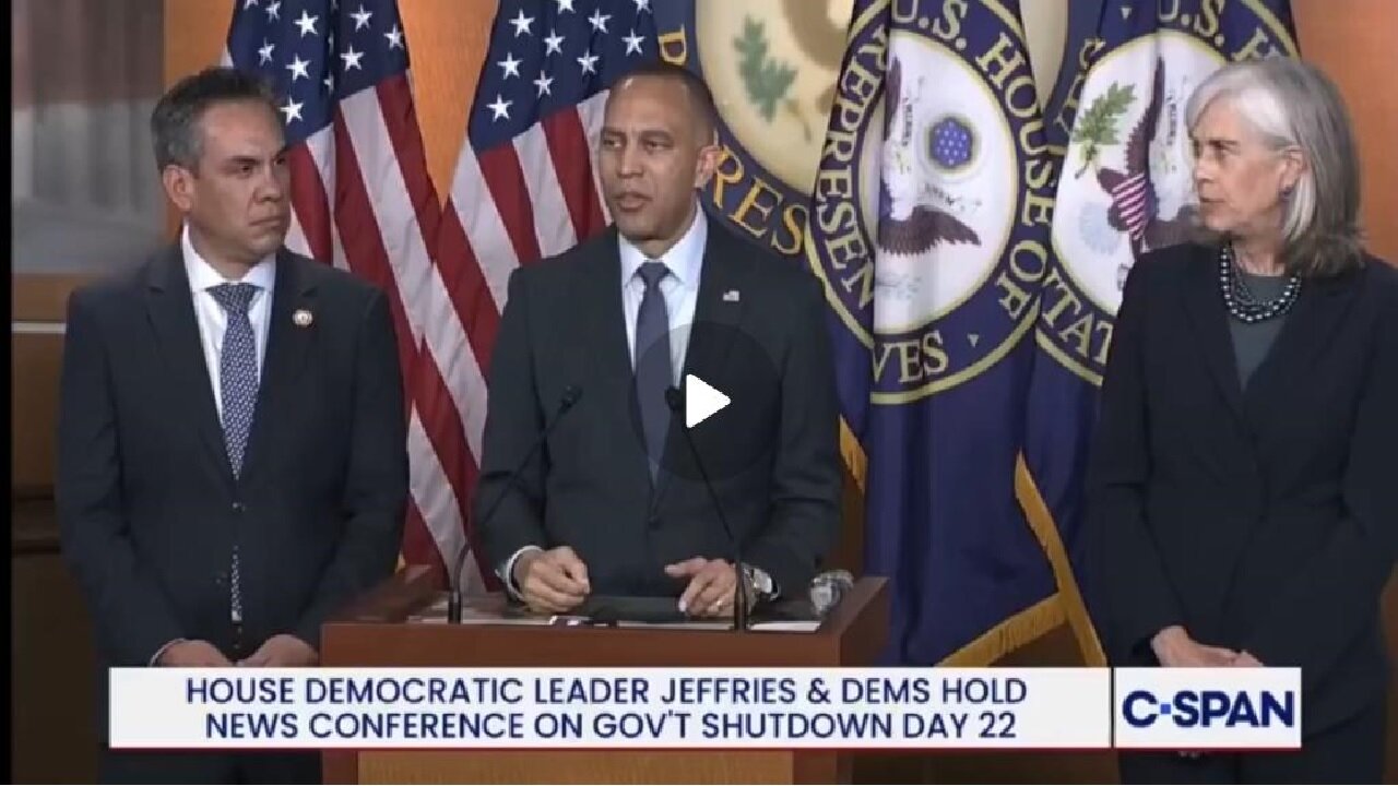 Hakeem Jeffries: “We have an American president behaving like an organized crime boss