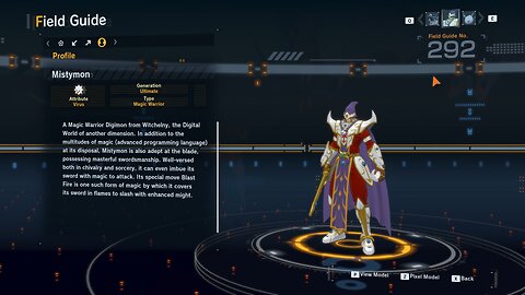 mistymon all digivolution/de-digivolution/profile Digimon Story Time Stranger