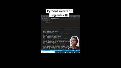Python Project For Beginners 👩🏻‍💻🚀