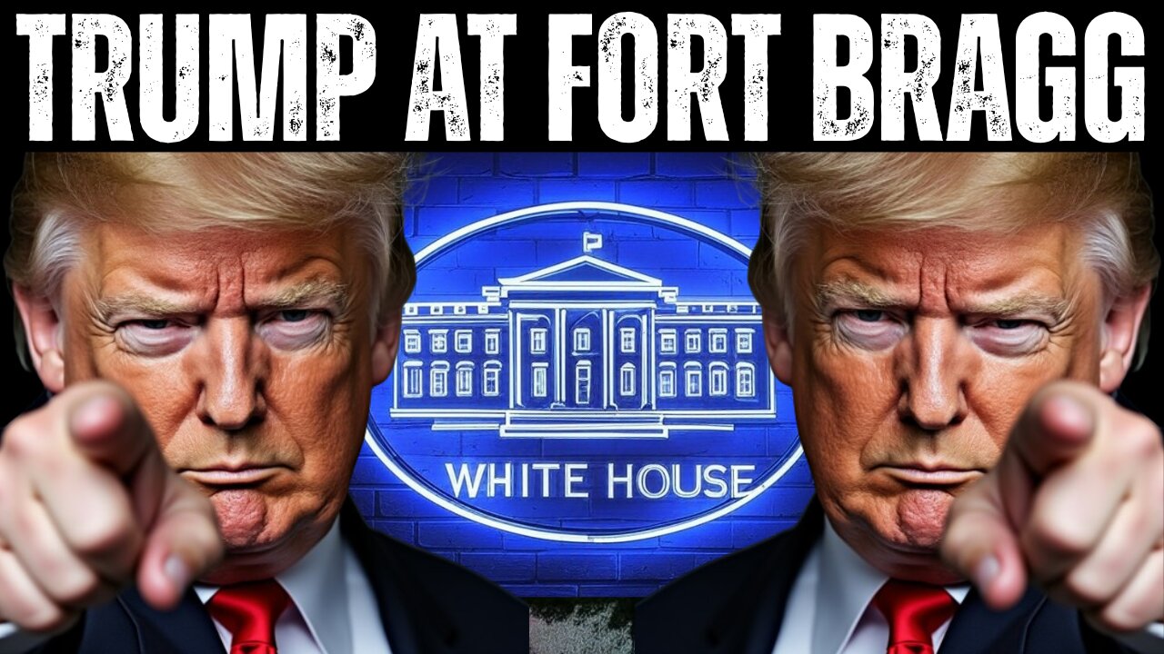 Trump at Fort Bragg