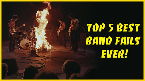 TOP 5 BEST BAND FAILS!!! One Never Before Seen.