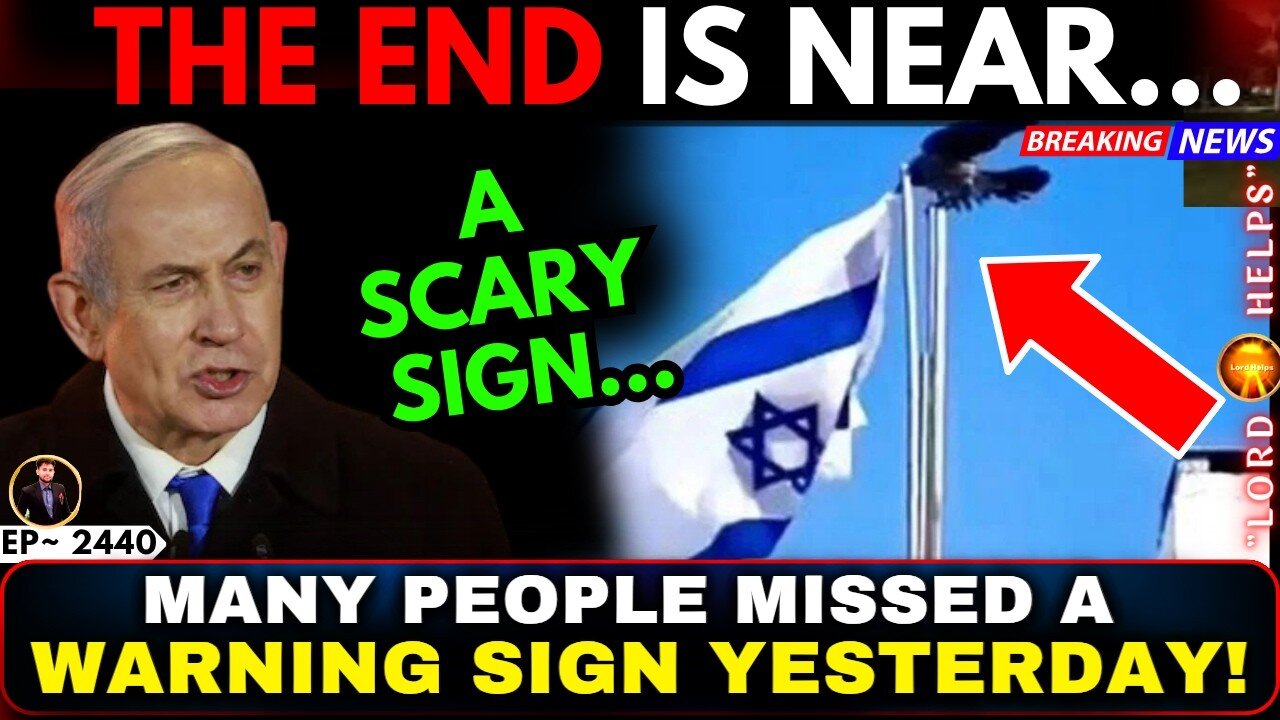 🔴A SCARY SIGN JUST GOT CAUGHT ON CAM (ISRAEL)👆Prophetic Word Today | God's Message Today