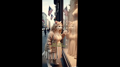 Female Cat betray Male Cat.. despite of his efforts😞 #Aicat #Funnycatvideos #catstories #catvideos.