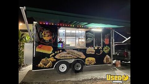 2019 16' Freedom Kitchen Food Trailer with Fire Suppression System for Sale in Florida!