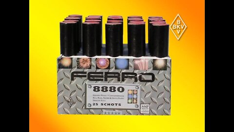 BKV - Ferro 8880 - 25 Schots Vuurwerk Cake