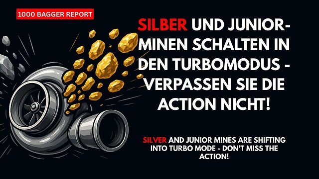 Silber und Junior-Minen schalten in den Turbomodus - verpassen Sie die Action nicht!