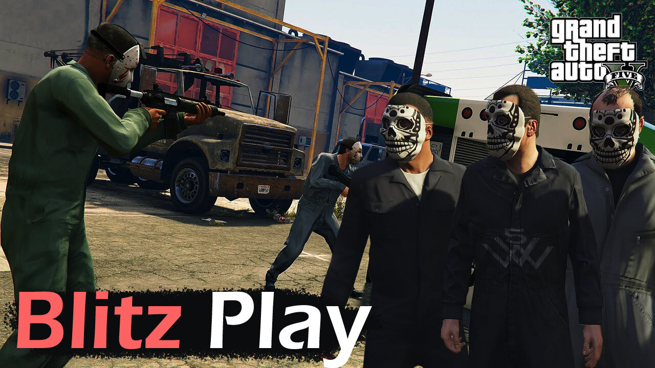 GTA V Blitz Play – Epic Heist in Broad Daylight!